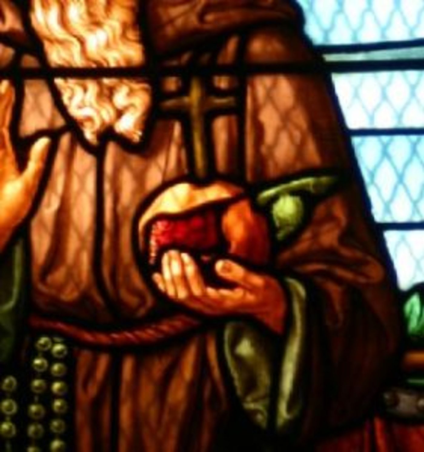 Windows 14A and 14B: St. Anthony of Padua and St. John of God