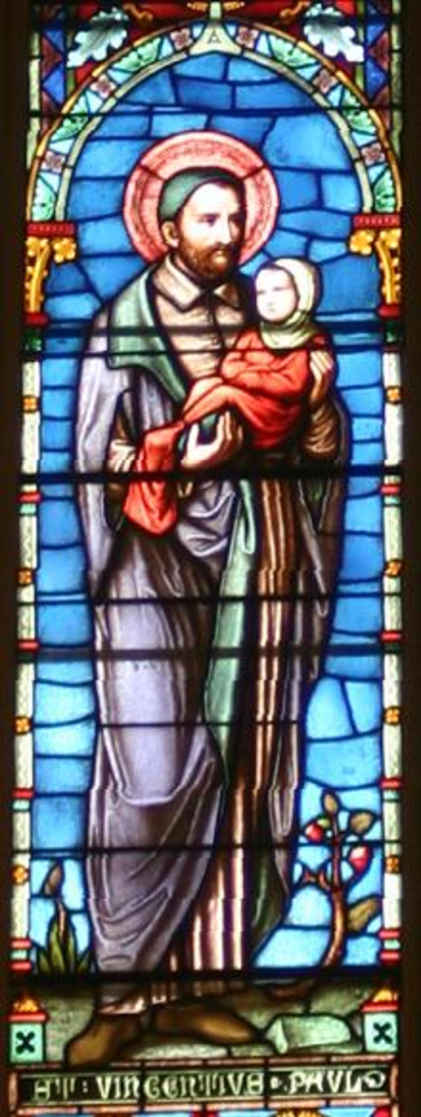 Window 16: St. Vincent de Paul